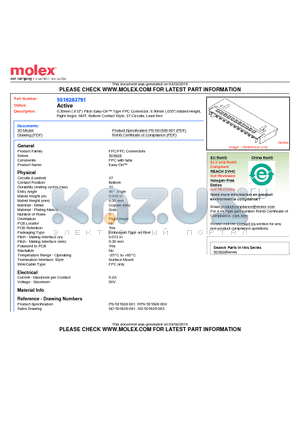 SD-501628-003 datasheet - 0.30mm (.012