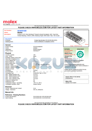 SD-501635-003 datasheet - 0.40mm (.016