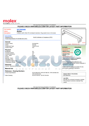 SD-501784-001 datasheet - 0.50mm (.020