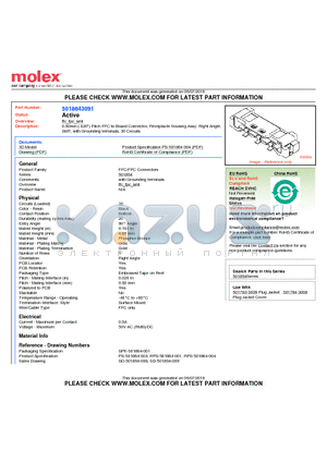 SD-501864-008 datasheet - 0.50mm (.020