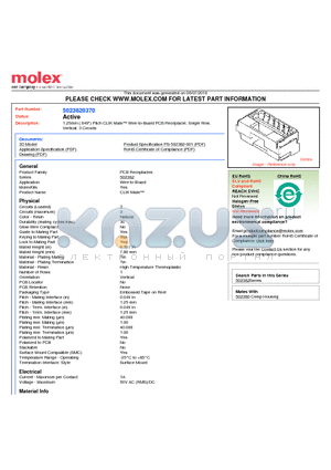 SD-502382-003 datasheet - 1.25mm (.049