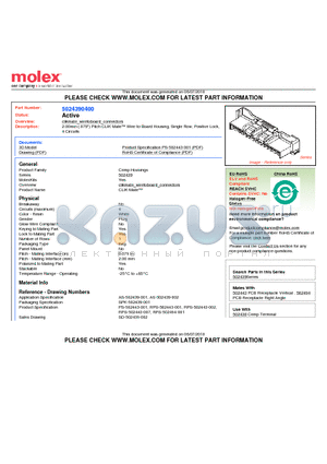 SD-502439-002 datasheet - 2.00mm (.079