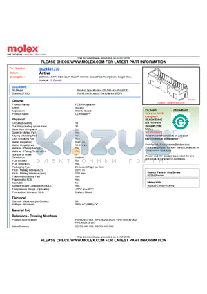 SD-502443-002 datasheet - 2.00mm (.079