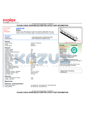 SD-502555-001 datasheet - 0.42mm (.017