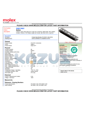 SD-502611-003 datasheet - 0.50mm (.020