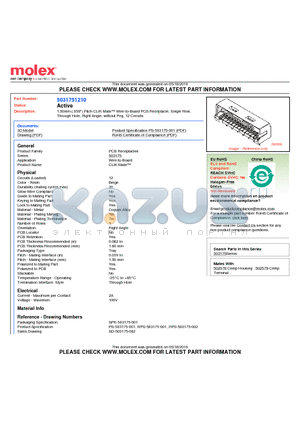 SD-503175-002 datasheet - 1.50mm (.059