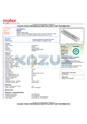 SD-503460-001 datasheet - 0.40mm (.016