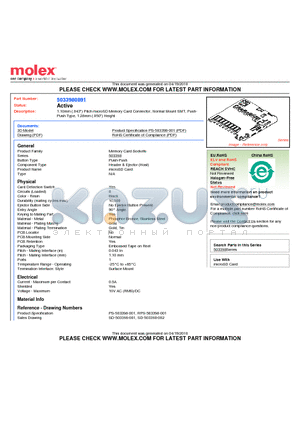 SD-503398-001 datasheet - 1.10mm (.043