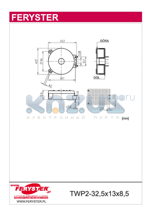 TWP2-32 datasheet - BOXES