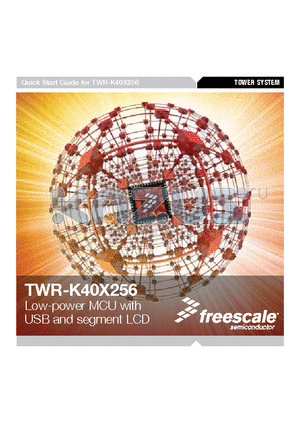 TWR-K40X256 datasheet - Low-power MCU with USB and segment LCD