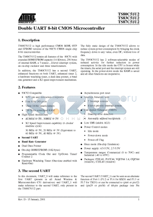 T7906E datasheet - Single Point to Point IEEE 1355 High Speed Controller