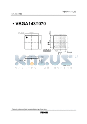 VBGA143T070 datasheet - LSI Assembly