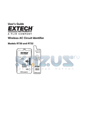 RT30 datasheet - Wireless AC Circuit Identifier