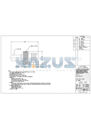 SD123-22-5 datasheet - JACK TNC