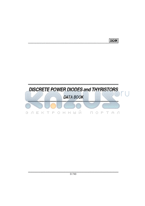 SD1553C datasheet - FAST RECOVERY DIODES Hockey Puk Version