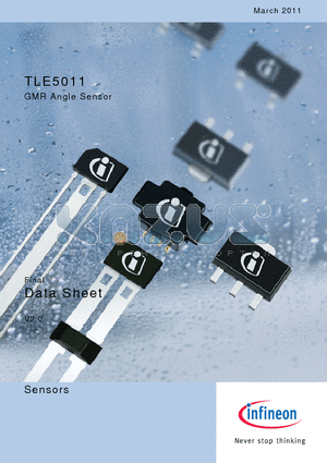 TLE5011_11 datasheet - GMR Angle Sensor