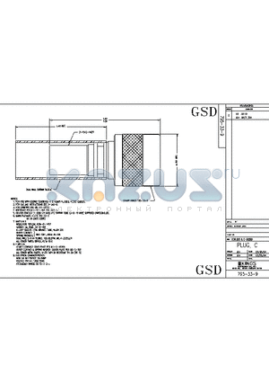 SD795-33-9 datasheet - PLUG, C