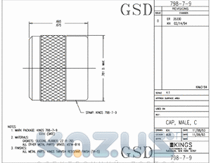 SD798-7-9 datasheet - CAP, MALE, C