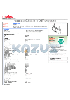 SDA-90663E datasheet - 2.54mm (.100