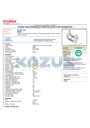 SDA-90663E datasheet - 2.54mm (.100