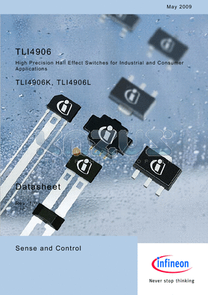 TLI4906 datasheet - High Precision Hall Effect Switches for Industrial and Consumer Applications