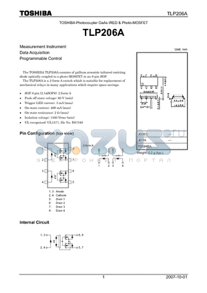 TLP206A datasheet - Measurement Instrument