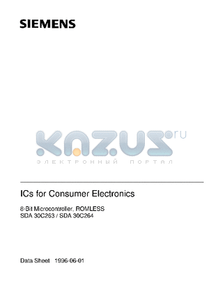 SDA30C264M2 datasheet - 8-Bit Microcontroller ROMLESS