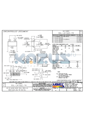 SSL-LX15GC-TR datasheet - SSL-LX15GC-TR