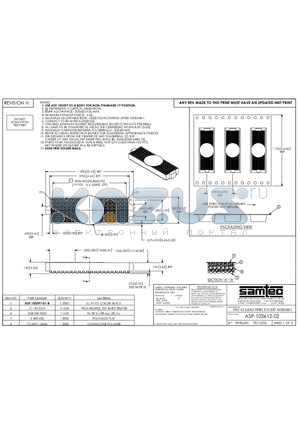 SDB-030-9653 datasheet - VITA 42 (LEAD FREE) SOCKET ASSEMBLY