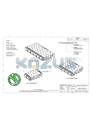 U77-A661M-3081 datasheet - 1XN SFP GAGE ASSY WITH SPRING FINGER GASKET