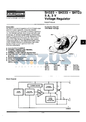 UA323SC datasheet - Voltage Regulator