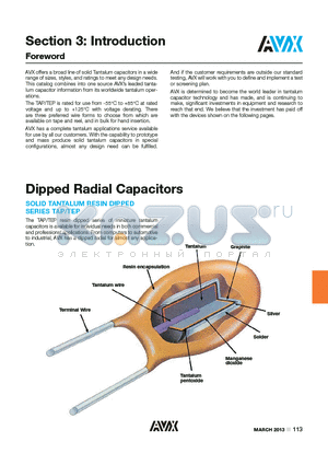 TAP475M025CCS datasheet - Section 3: Introduction