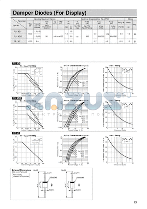 RU4D datasheet - Damper Diodes (For Display)