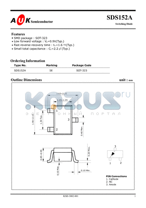 SDS152A datasheet - Switching Diode