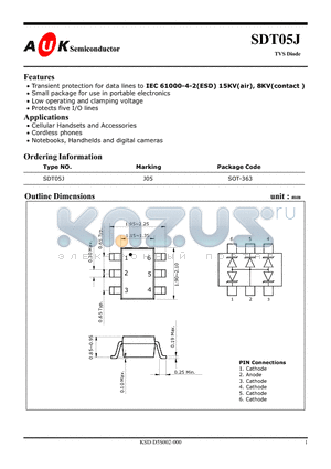 SDT05J datasheet - SDT05J