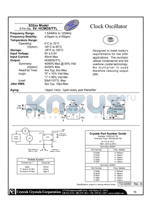 SE3992-44.736 datasheet - Clock Oscillator 8 Pin Dip, 5V, HCMOS/TTL