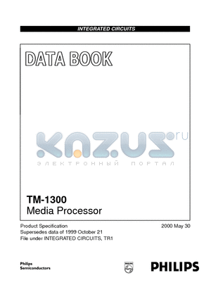 TM-1300 datasheet - Programmable Media Processor