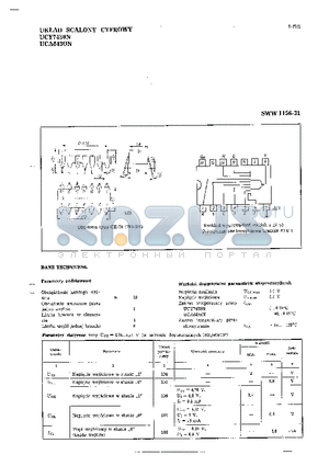 UCA6430N datasheet - UKLAD SCALONY CYFROWY