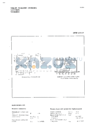 UCA7493N datasheet - UKLAD SCALONY CYFROWY