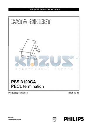 PSSI3120CA datasheet - PECL termination