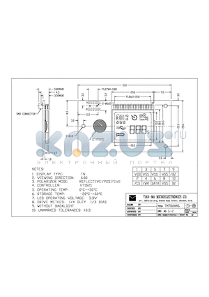 TM78AAA6 datasheet - TM78AAA6