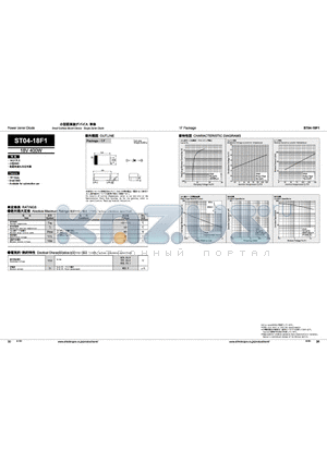 ST04-18F1 datasheet - Power zener Diode