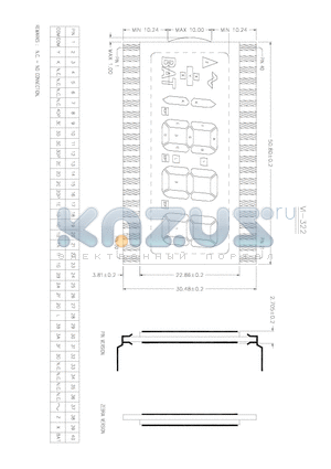 VI-322 datasheet - REMARKS: N.C =NO CONNECTION.