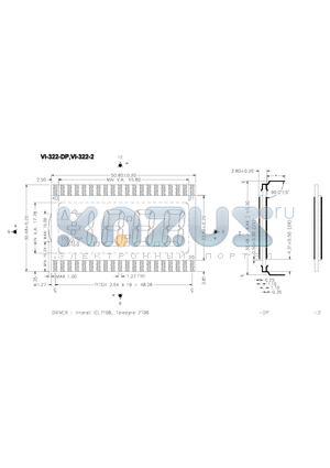 VI-322-DP datasheet - VI-322-DP