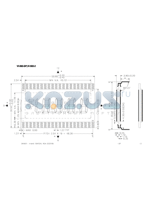 VI-502-DP datasheet - VI-502-DP