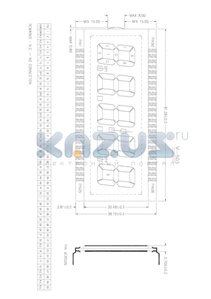 VI-503 datasheet - REMARKS:N.C =NO CONNECTION