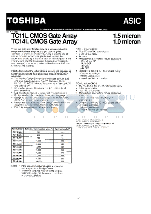 TC11L datasheet - CMOS GATE ARRAY
