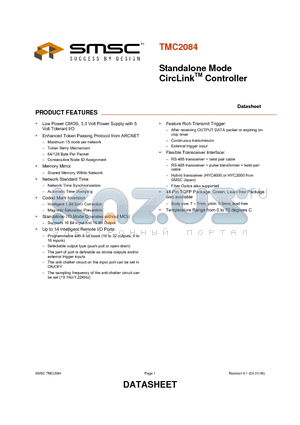 TMC2084-HD datasheet - Standalone Mode CircLink Controller