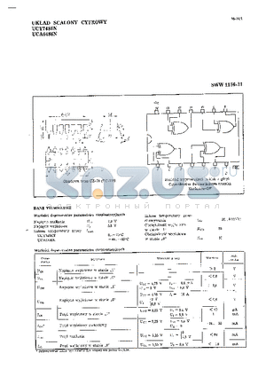 UCY7486N datasheet - UCY7486N