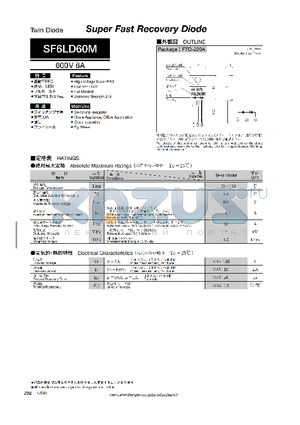 SF6LD60M datasheet - Super Fast Recovery Diode